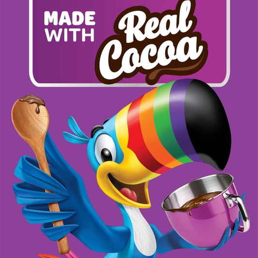 Kellogg's Cocoa Loops Original Breakfast Cereal – Family Size Box