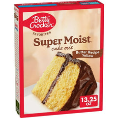 (12 Pack) Betty Crocker Super Moist Butter Recipe Yellow Cake Mix