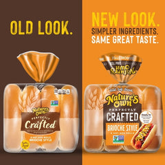 Nature's Own Perfectly Crafted Brioche Style Hot Dog Rolls