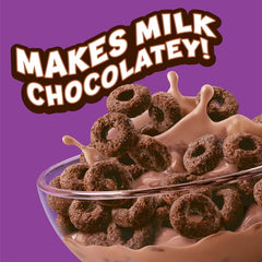 Kellogg's Cocoa Loops Original Breakfast Cereal – Family Size Box